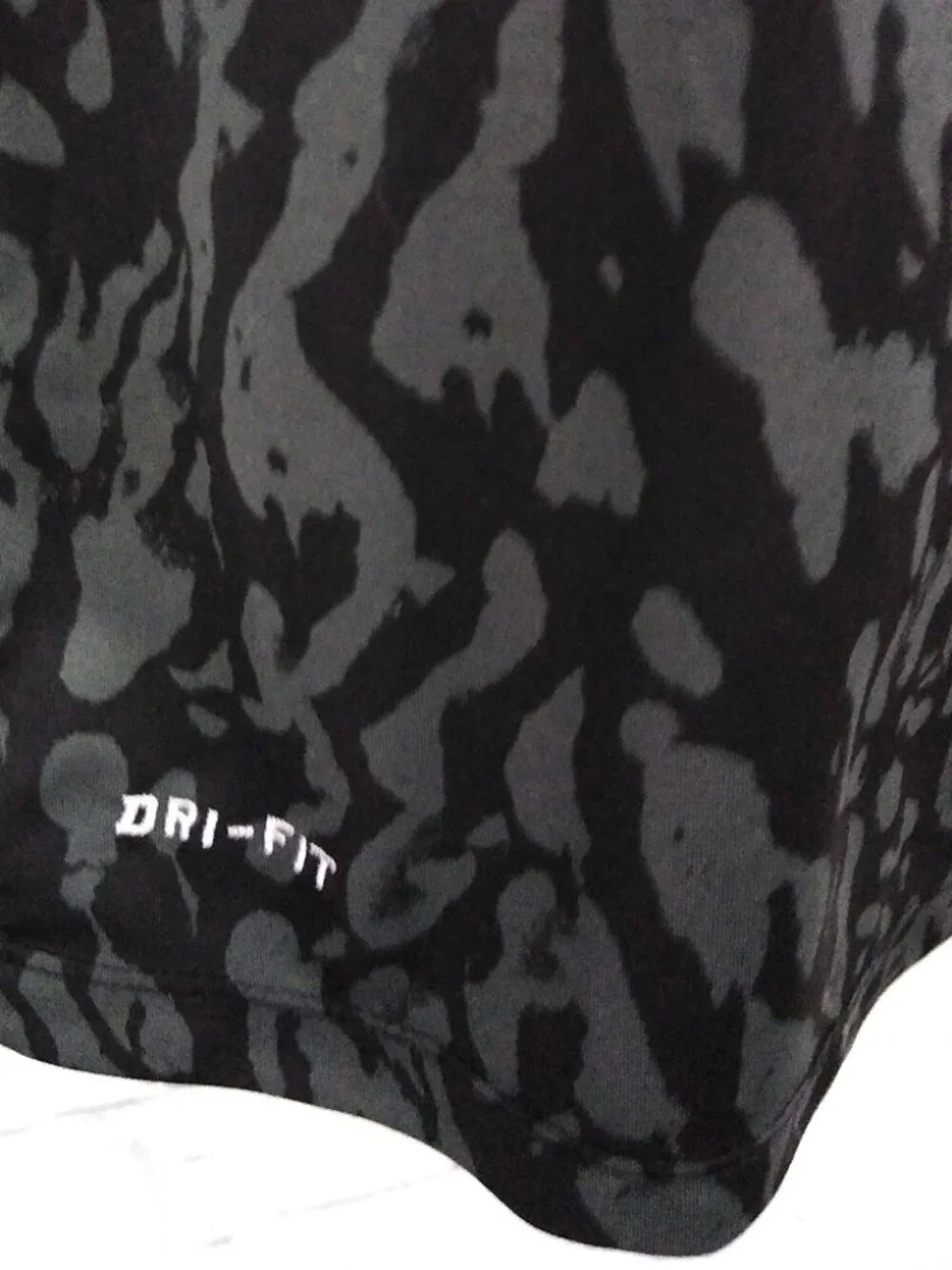 Nike Dri Fit Cheetah Print Soccer Training Shirt Large